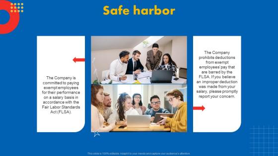 Safe Harbor Guide To Designing A Staff Handbook Mockup Pdf