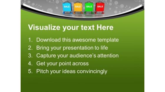 Sale Discount Shopping Bags PowerPoint Templates Ppt Backgrounds For Slides 0113