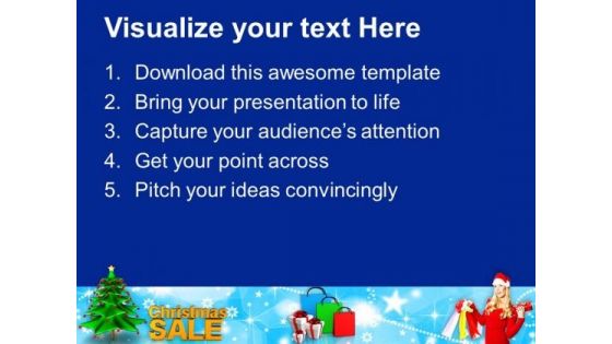 Sale Shopping Winter Holidays PowerPoint Templates Ppt Backgrounds For Slides 1112