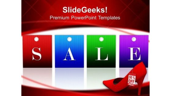 Sale Tag Lifestyle PowerPoint Templates And PowerPoint Themes 0712