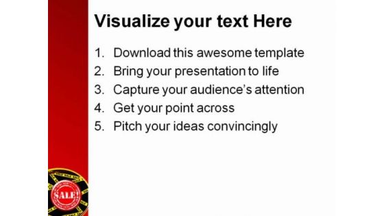 Sale Tag Marketing PowerPoint Templates And PowerPoint Backgrounds 0811
