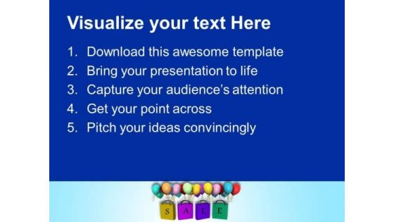 Sale Theme With Balloons PowerPoint Templates Ppt Backgrounds For Slides 0413