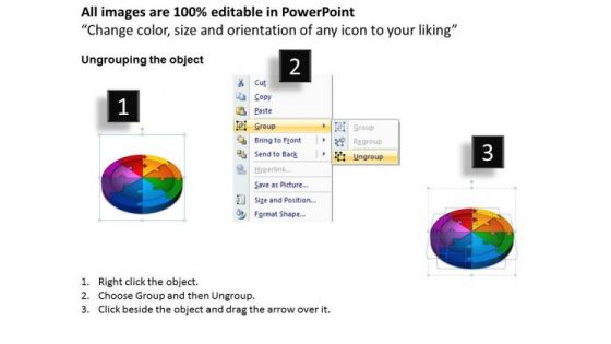 Sales Diagram 3d Circle Puzzle Diagram 8 Stages Slide Layout Business Finance Strategy Development
