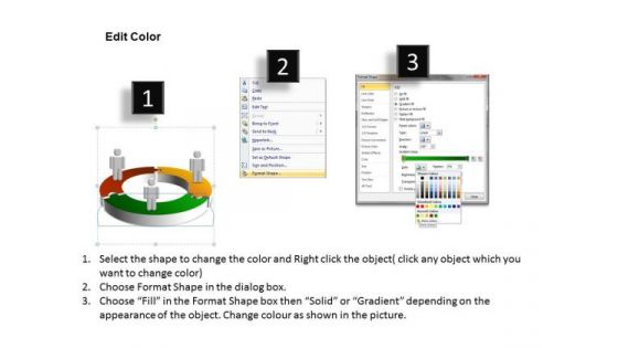 Sales Diagram 3d Circular Flow Chart 3 Stages Consulting Diagram