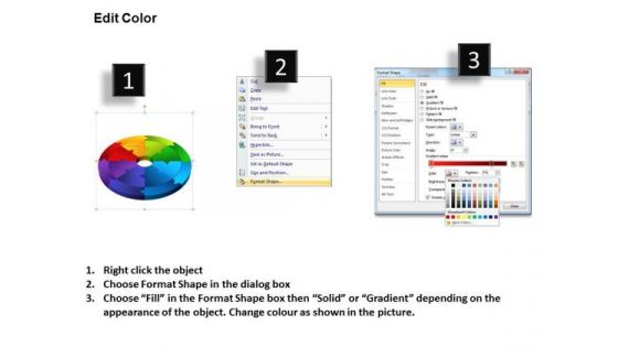 Sales Diagram 3d Circular Process Cycle Diagram Chart 8 Stages Design 2 Strategic Management