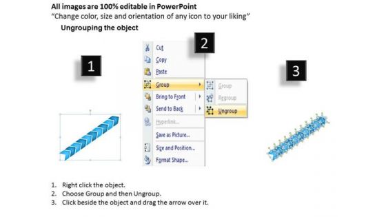 Sales Diagram 3d Linear Arrow 10 Stages Mba Models And Frameworks
