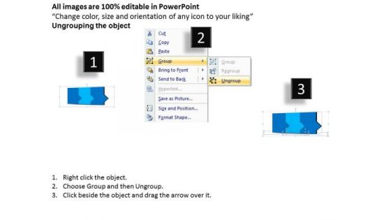 Sales Diagram 3d Three Steps To Prevent Business Losses Business Diagram