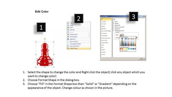 Sales Diagram Chess Pawn Pieces Strategy Diagram