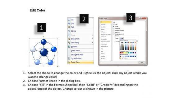 Sales Diagram Circular 3d List Business Diagram