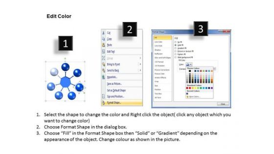 Sales Diagram Circular Diagram 3d List Marketing Diagram
