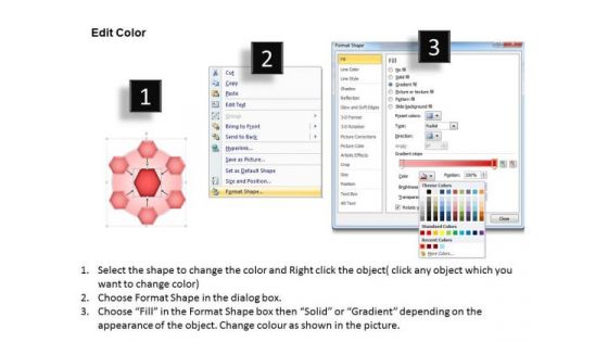 Sales Diagram Comb Process 6 Stages PowerPoint Slides 10 Consulting Diagram