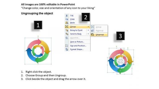 Sales Diagram Concentric Process 4 Stages 9 Business Diagram