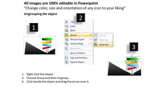 Sales Diagram Directions Style 2 Marketing Diagram