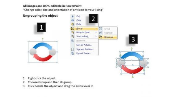 Sales Diagram Give And Take Interaction Slides Marketing Diagram