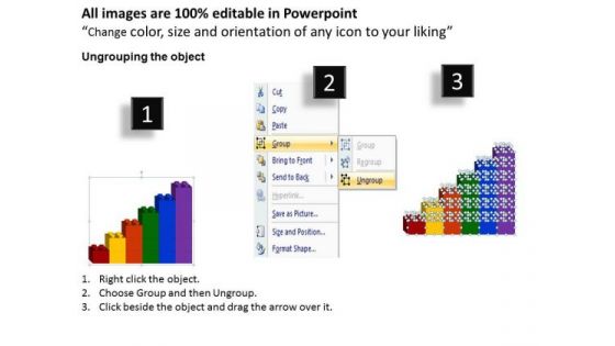 Sales Diagram Lego Blocks Business Diagram