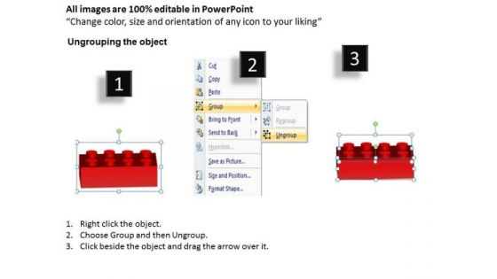 Sales Diagram Lego Blocks Process 5 Stages Consulting Diagram