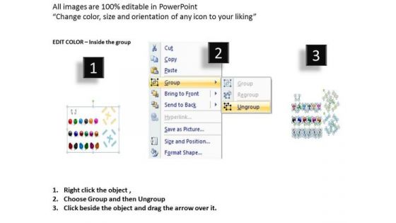 Sales Diagram Post It Notes Style Business Finance Strategy Development