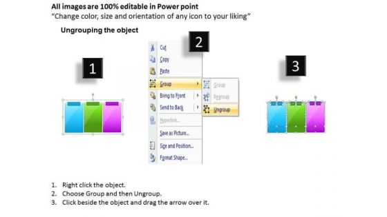 Sales Diagram Text Boxes Editable Consulting Diagram