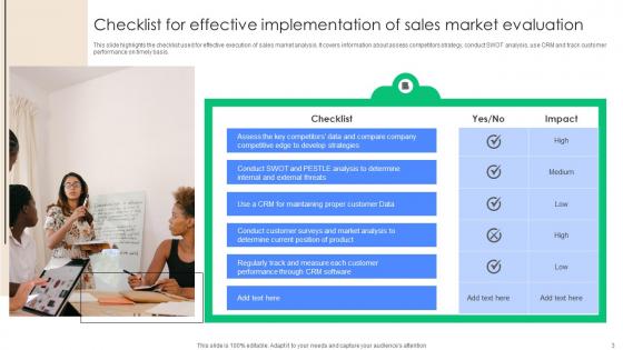 Sales Market Evaluation Ppt PowerPoint Presentation Complete Deck With Slides