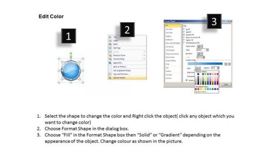 Sales PowerPoint Template Linear Demonstration Of 7 Concepts Business Plan Design