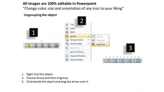 Sales Ppt Background Linear Arrow 10 State Diagram Business Plan PowerPoint 3 Image