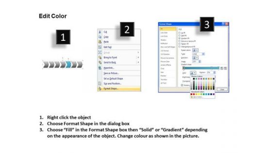 Sales Ppt Background Seven PowerPoint Slide Numbers Linear Process 6 Image