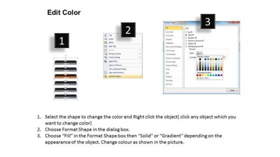 Sales Ppt Non-linear PowerPoint Flow 6 Stages1 4 Design