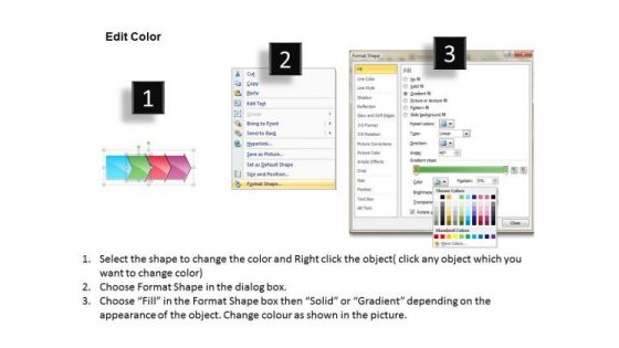 Sales Ppt Sequential Demonstration By 4 Arrows Time Management PowerPoint 1 Design