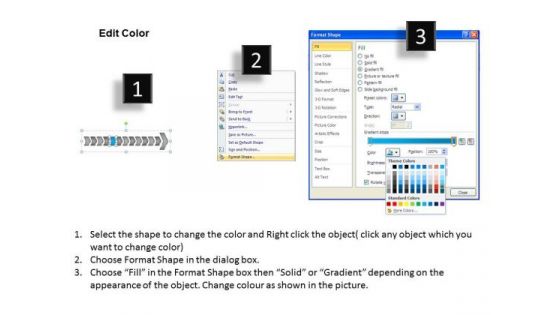 Sales Ppt Template Serial Representation Resources Of 12 Shapes Arrows PowerPoint 6 Image