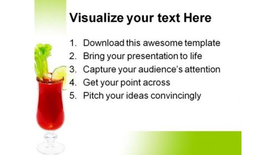 Salted Caesar Health PowerPoint Themes And PowerPoint Slides 0411