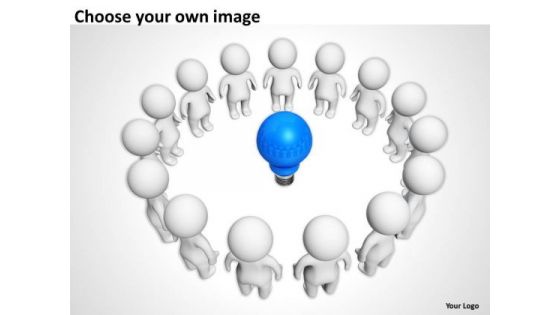Sample Business Model Diagram 3d Men Group Idea PowerPoint Templates Ppt Backgrounds For Slides