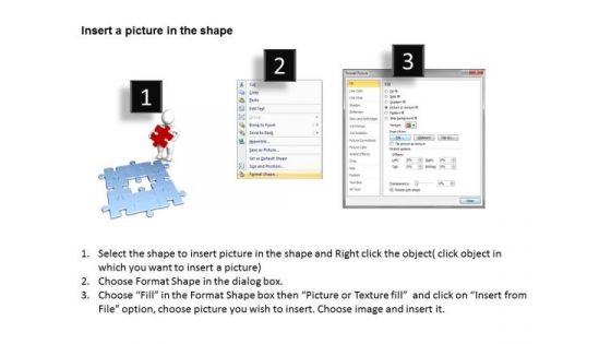 Sample Business Organizational Chart Jigsaw Puzzle PowerPoint Templates Ppt Backgrounds For Slides