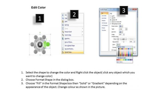 Sample Business PowerPoint Presentations Development Process Slides
