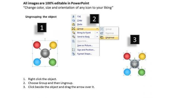Sample Business Process Flow Diagram PowerPoint Templates