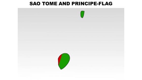 Sao Tome And Principe Country PowerPoint Flags