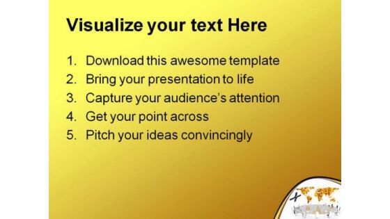 Satellite Conference Business PowerPoint Themes And PowerPoint Slides 0811