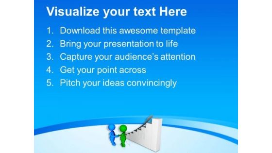 Satisfaction Amongst Partners For Business PowerPoint Templates Ppt Backgrounds For Slides 0713