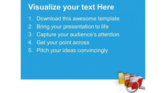 Save Important Files PowerPoint Templates Ppt Backgrounds For Slides 0713