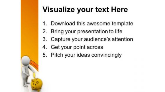 Save Money And Become Rich PowerPoint Templates Ppt Backgrounds For Slides 0613