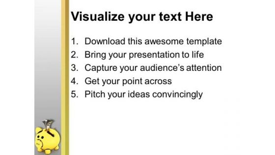 Save Money Dollars For Business PowerPoint Templates Ppt Backgrounds For Slides 0313