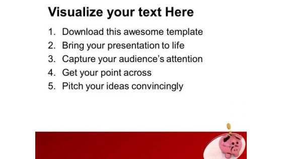 Save Money For Financial Business PowerPoint Templates Ppt Backgrounds For Slides 0213