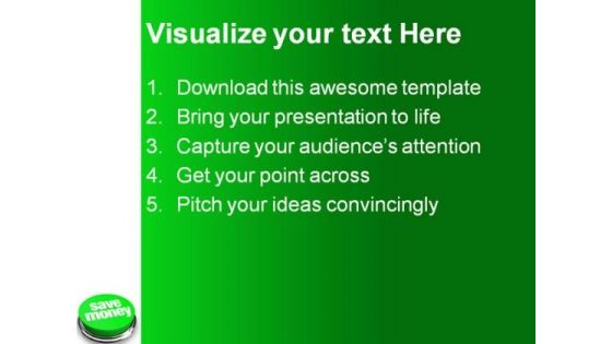 Save Money Future PowerPoint Backgrounds And Templates 0111