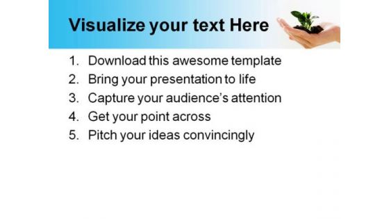 Save Plant Nature PowerPoint Backgrounds And Templates 1210