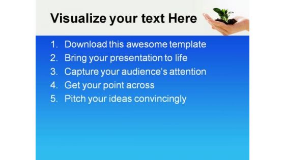 Save Plant Nature PowerPoint Backgrounds And Templates 1210