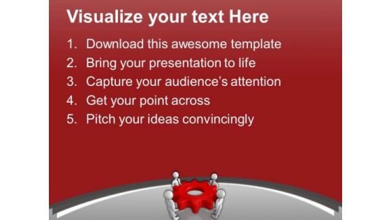 Save The Important Gear PowerPoint Templates Ppt Backgrounds For Slides 0713
