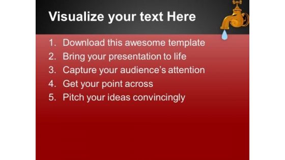 Save Water Save Earth PowerPoint Templates Ppt Backgrounds For Slides 0713