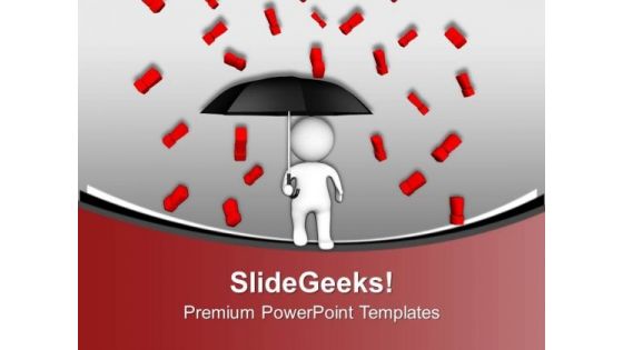 Save Your Savings From Market Fluctuation PowerPoint Templates Ppt Backgrounds For Slides 0413