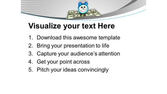 Saving For The Future Money PowerPoint Templates Ppt Backgrounds For Slides 0413
