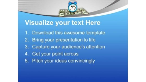 Saving For The Future Money PowerPoint Templates Ppt Backgrounds For Slides 0413