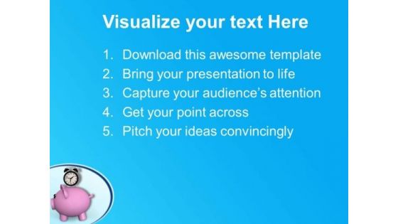 Saving Is Depend On Time PowerPoint Templates Ppt Backgrounds For Slides 0513